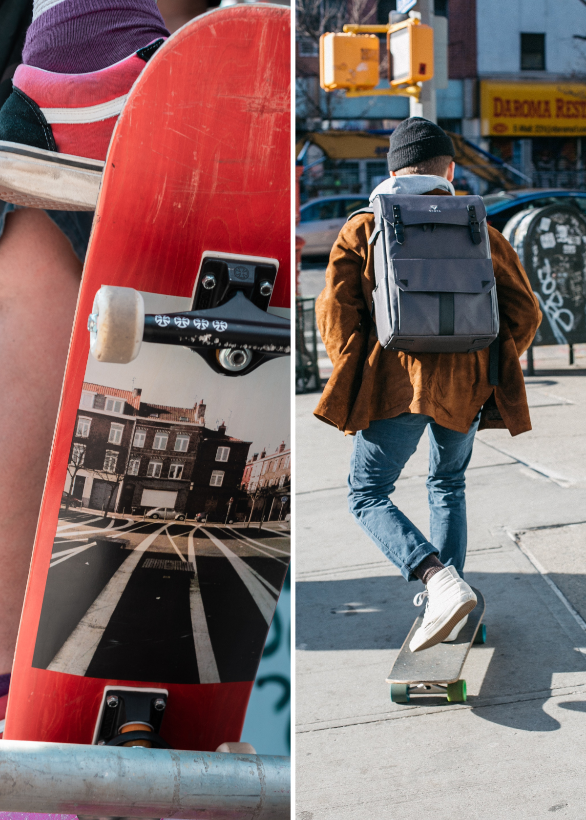 Ready To Hit The Streets? Boost Your Street Style With Trendy & Feature Packed Skate Board Backpacks!