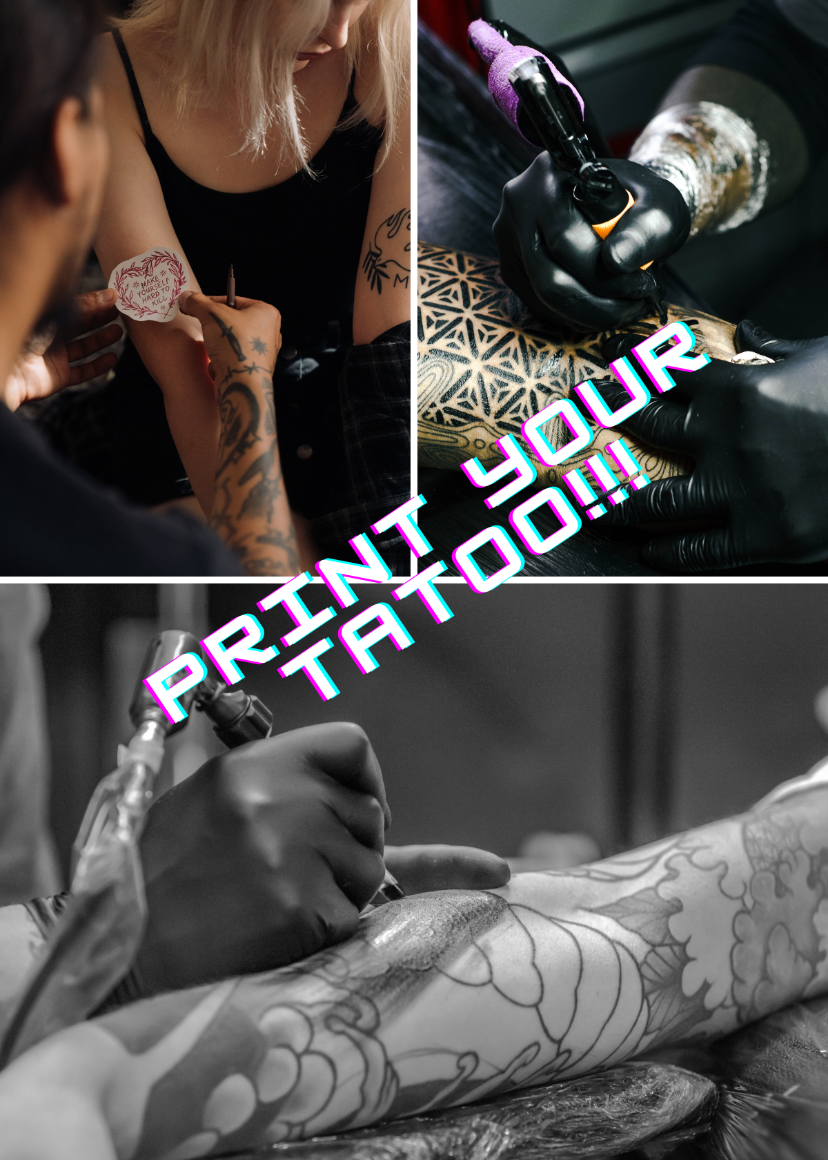 Printing Tattoos? The Hottest Trend in Body Art Revealed - Stencil Printers!